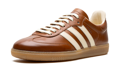 Adidas Samba OG Made in Italy Vachetta Tan (IE9121) – Seitenansicht außen schräg | Rarus