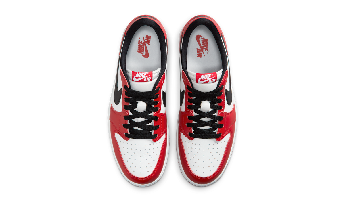 Air Jordan 1 Retro Low OG Chicago (2025) (HQ6998-600) – Draufsicht | Rarus