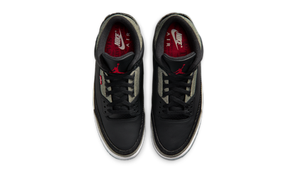 Air Jordan 3 Retro Levi’s Black (IR0914-400) – Draufsicht | Rarus