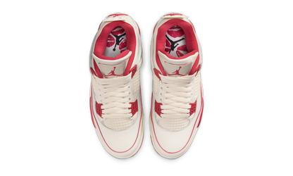 Air Jordan 4 Retro Valentine's Day Sierra Red (HV0823-108) – Draufsicht | Rarus