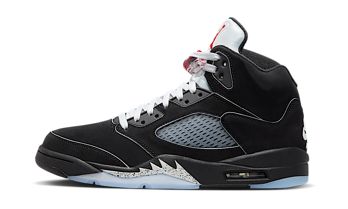 Air Jordan 5 Retro OG Black Metallic Reimagined (HF3975-001) – Seitenansicht außen | Rarus