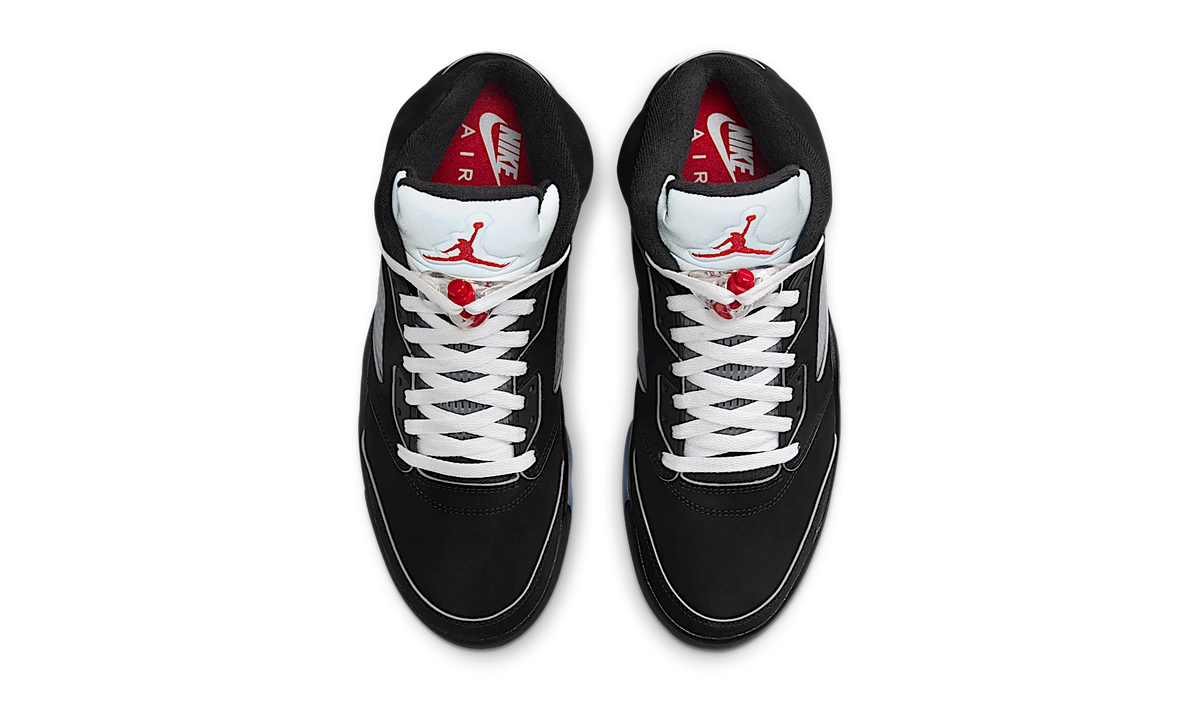 Air Jordan 5 Retro OG Black Metallic Reimagined (HF3975-001) – Draufsicht | Rarus