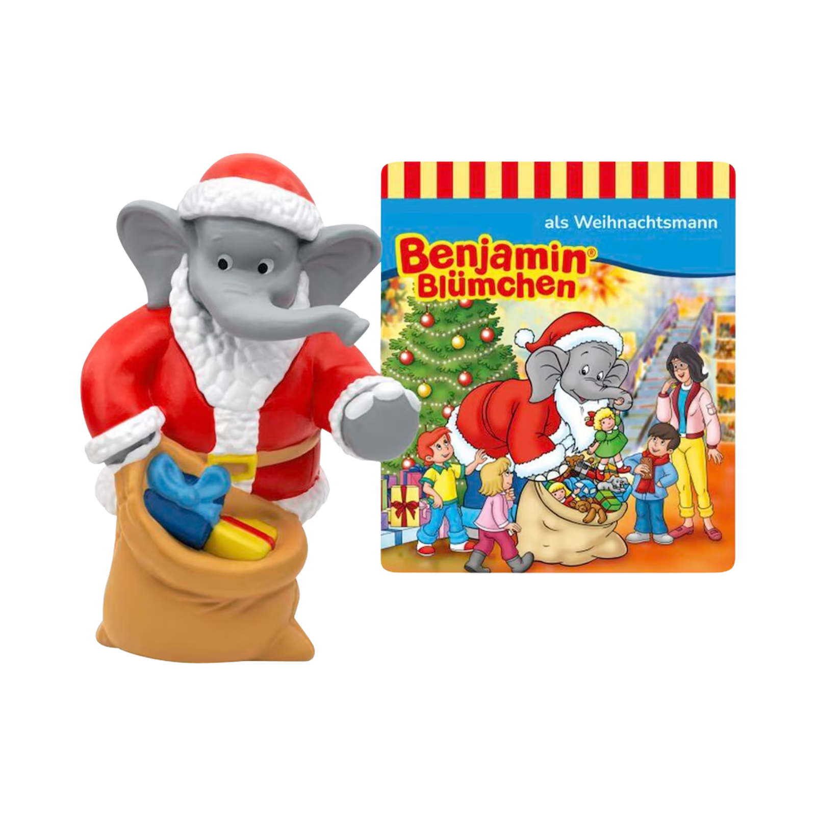 Tonies Hörfigur Benjamin Blümchen als Weihnachtsmann