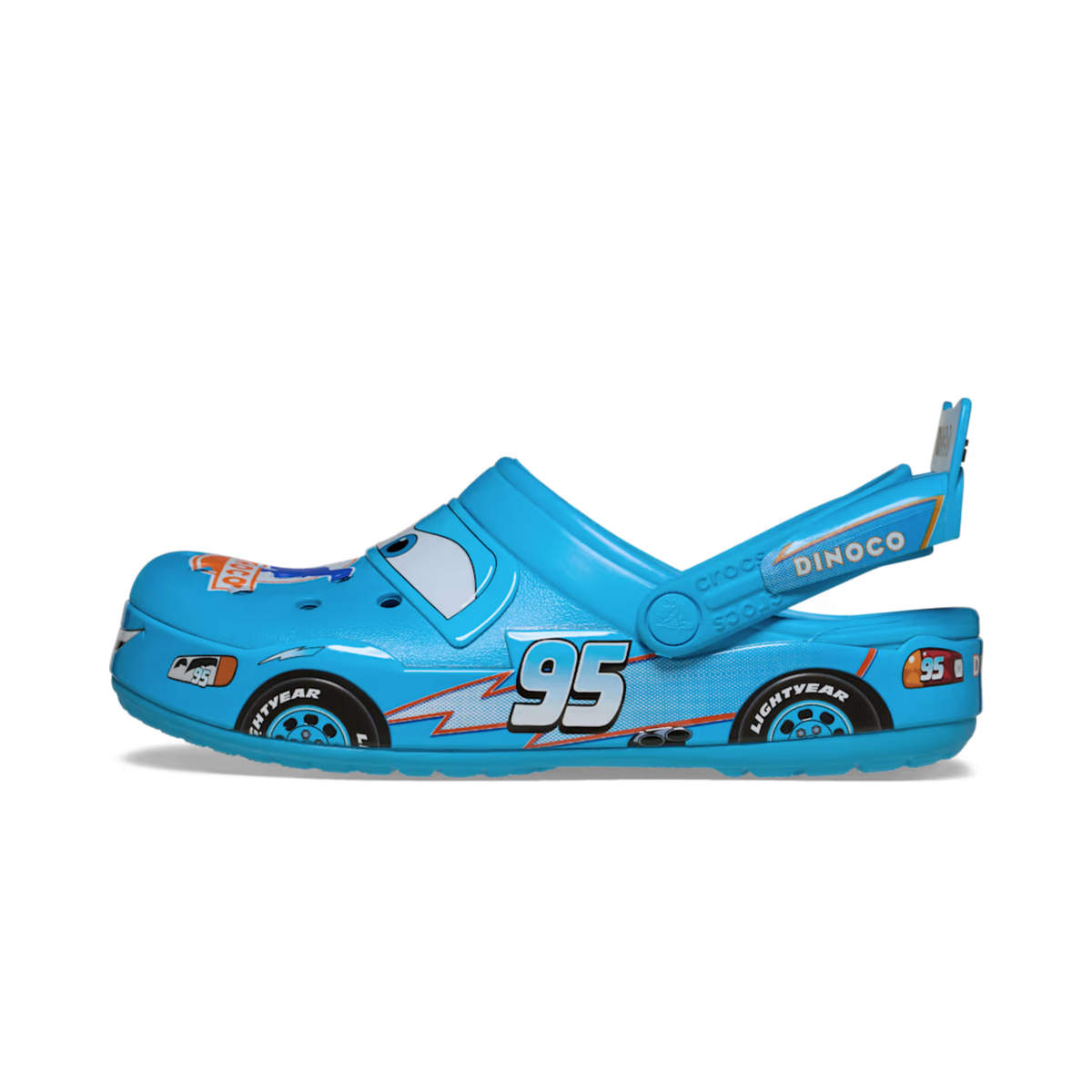 Cars Crocs Lightning McQueen Dinoco