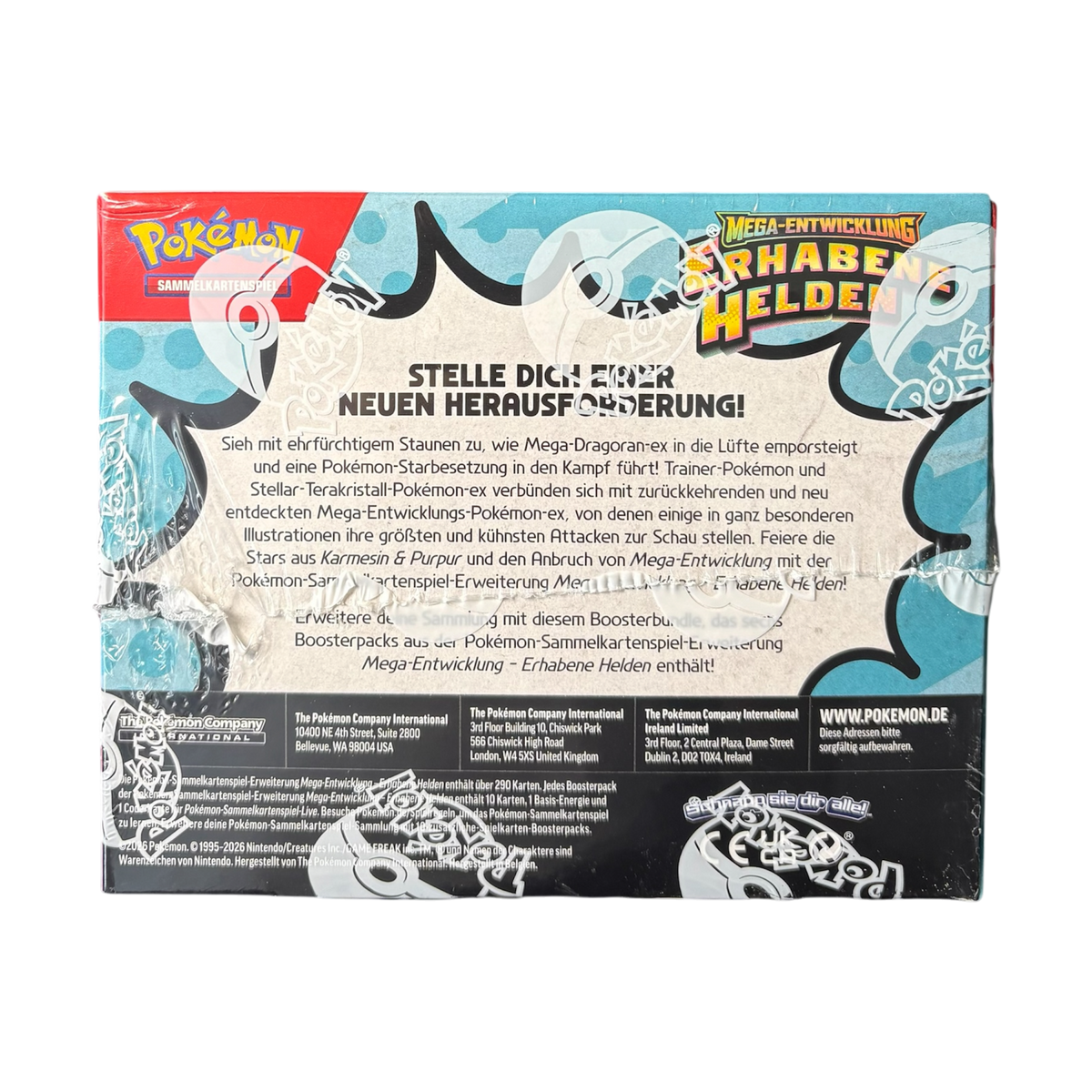 Pokémon Erhabene Helden Booster Bundle Display (DE)