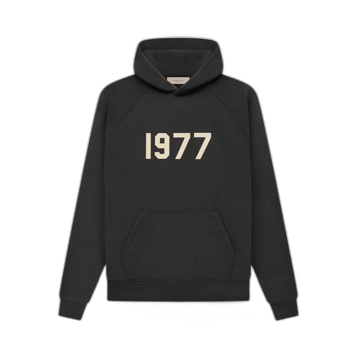 Fear of God Essentials 1977 Hoodie Iron – Vorderansicht | Rarus