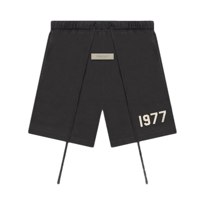 Fear of God Essentials 1977 Shorts Iron – Vorderansicht | Rarus