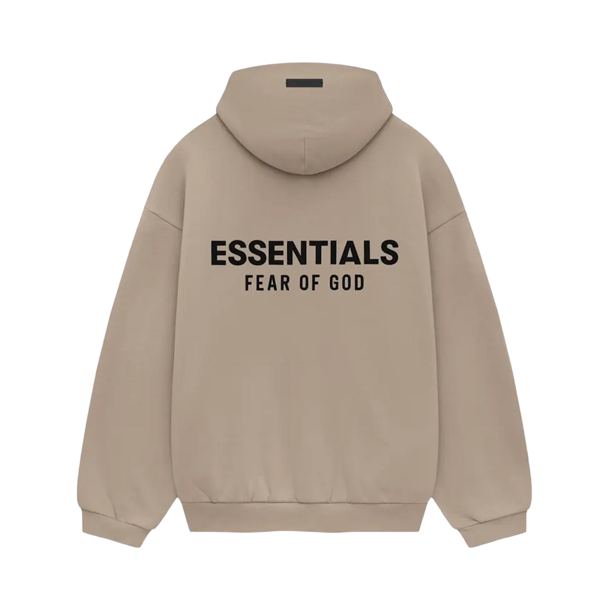 Fear of God Essentials Hoodie Desert Sand – Rückansicht | Rarus