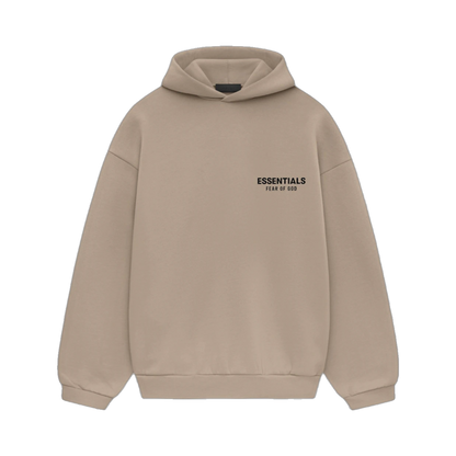 Fear of God Essentials Hoodie Desert Sand – Vorderansicht | Rarus