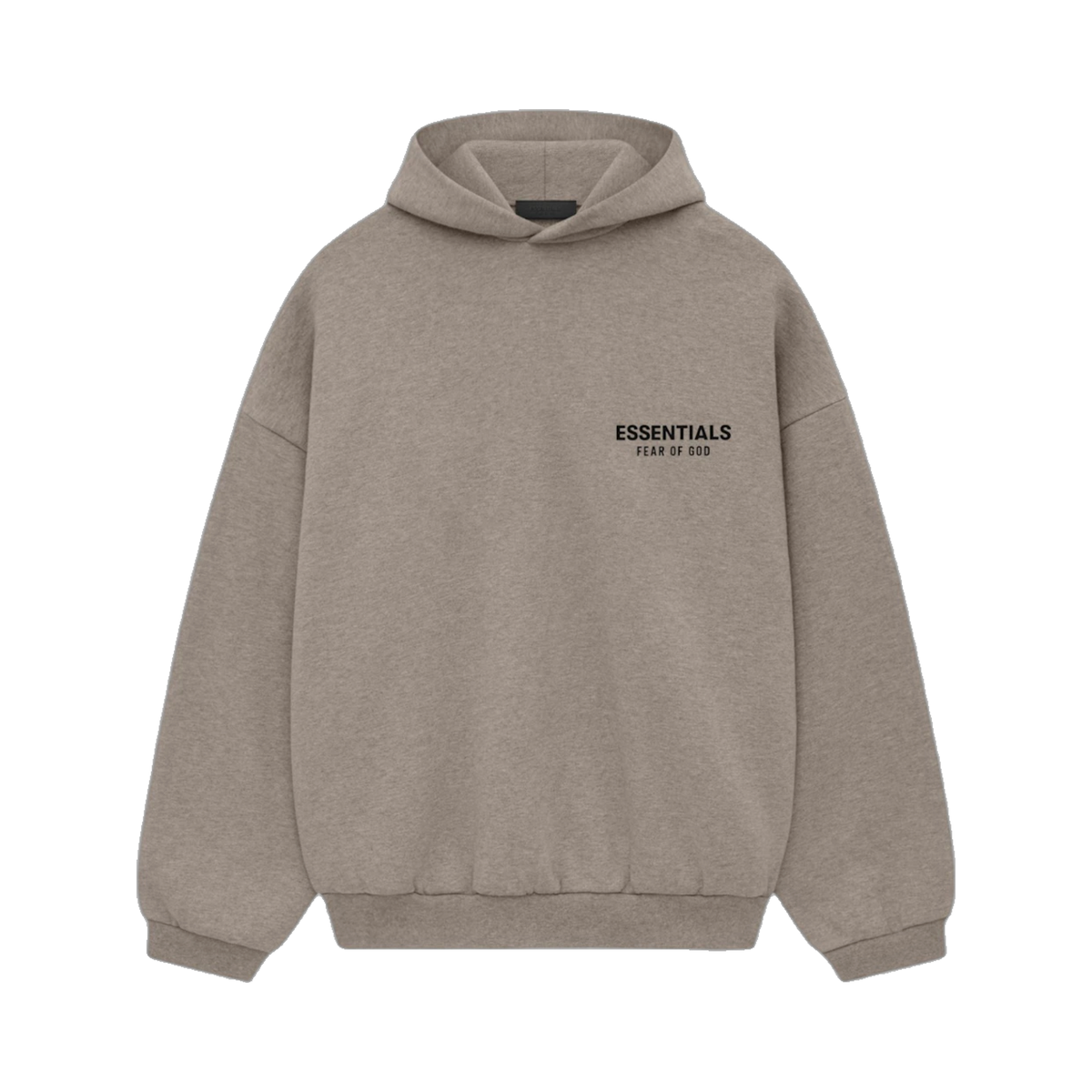 Fear of God Essentials Hoodie Heather Gray – Vorderansicht | Rarus
