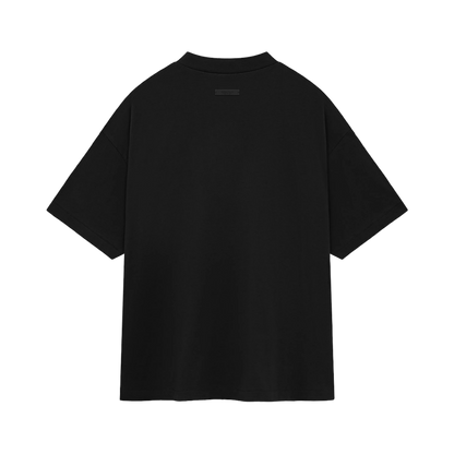 Fear of God Essentials Jersey Crewneck T-Shirt Black – Rückansicht | Rarus