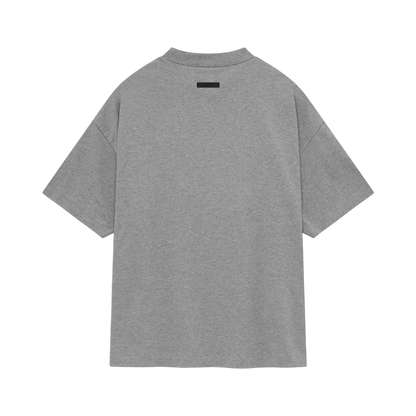Fear of God Essentials Jersey Crewneck T-Shirt Dark Heather – Rückansicht | Rarus