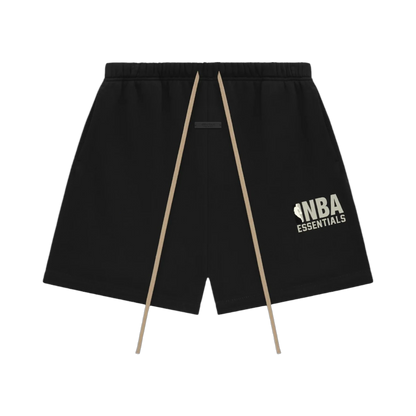 Fear of God Essentials NBA Shorts Black Grey – Vorderansicht | Rarus
