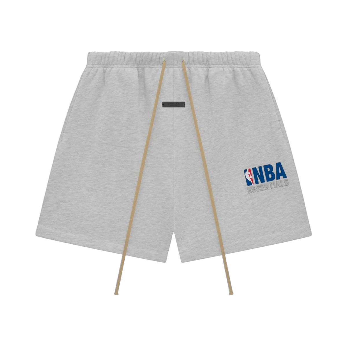 Fear of God Essentials NBA Sweatshorts (SS25) Light Heather – Vorderansicht | Rarus