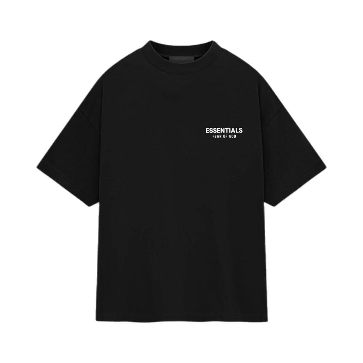 Fear of God Essentials T-Shirt Black – Vorderansicht | Rarus