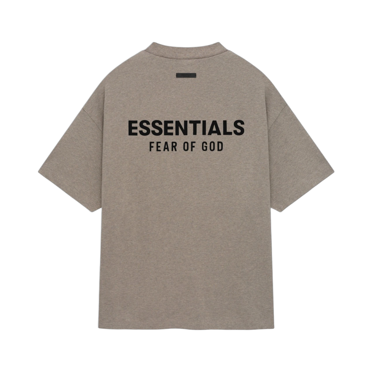Fear of God Essentials T-Shirt Heather Gray – Rückansicht | Rarus