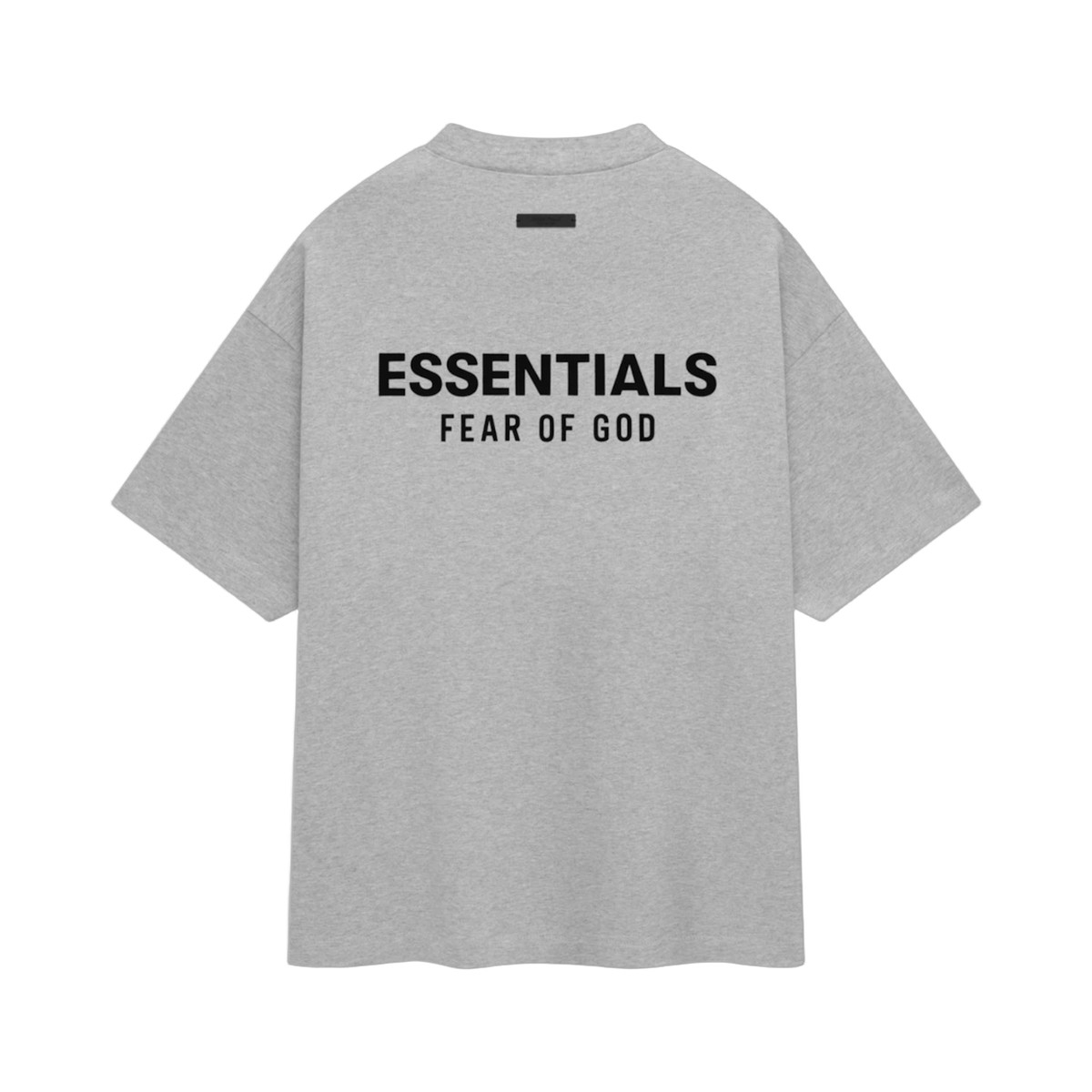 Fear of God Essentials T-Shirt Light Heather Gray – Rückansicht | Rarus