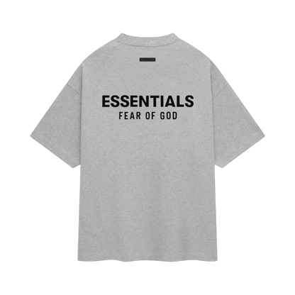 Fear of God Essentials T-Shirt Light Heather Gray – Rückansicht | Rarus