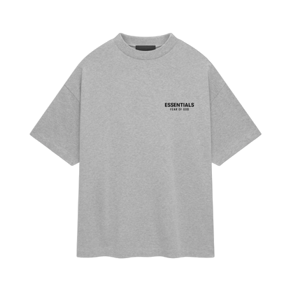 Fear of God Essentials T-Shirt Light Heather Gray – Vorderansicht | Rarus