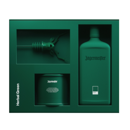 Jägermeister x Pantone Design Pack Herbal Green (Limitiert auf 560 Stück)