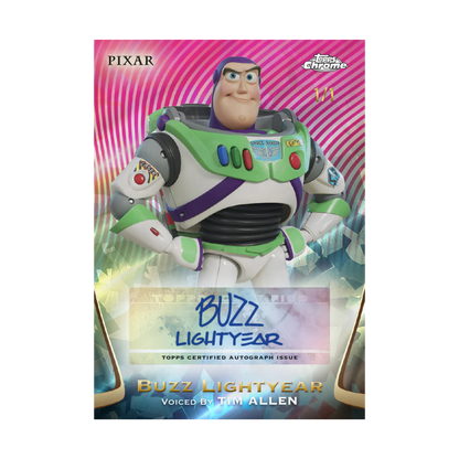 2025 Topps Chrome® Disney - Sapphire Edition - Hobby Box