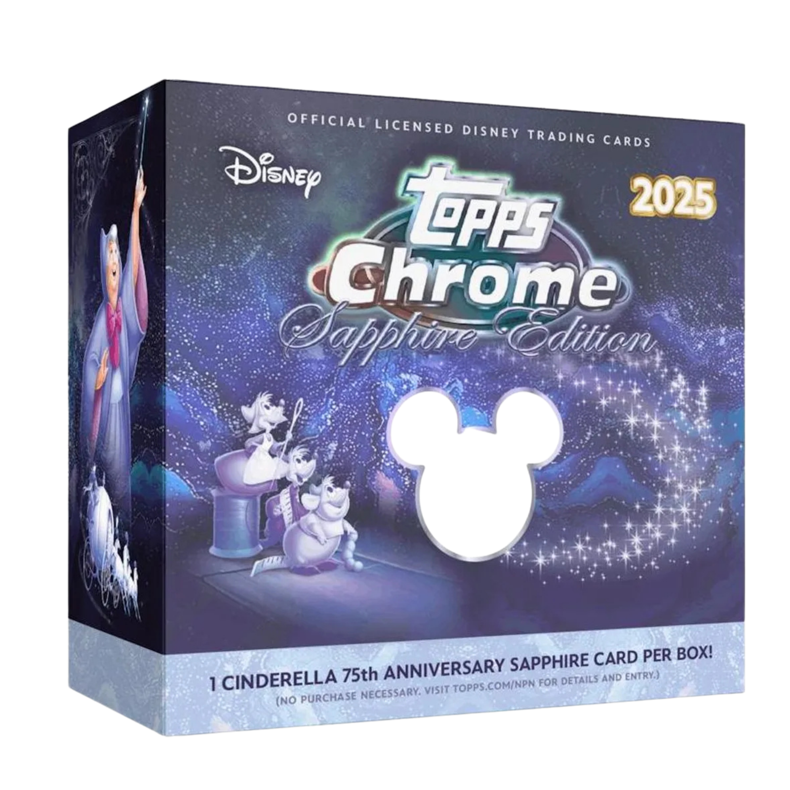 2025 Topps Chrome® Disney - Sapphire Edition - Hobby Box