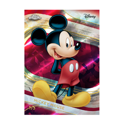 2025 Topps Chrome® Disney - Sapphire Edition - Hobby Box
