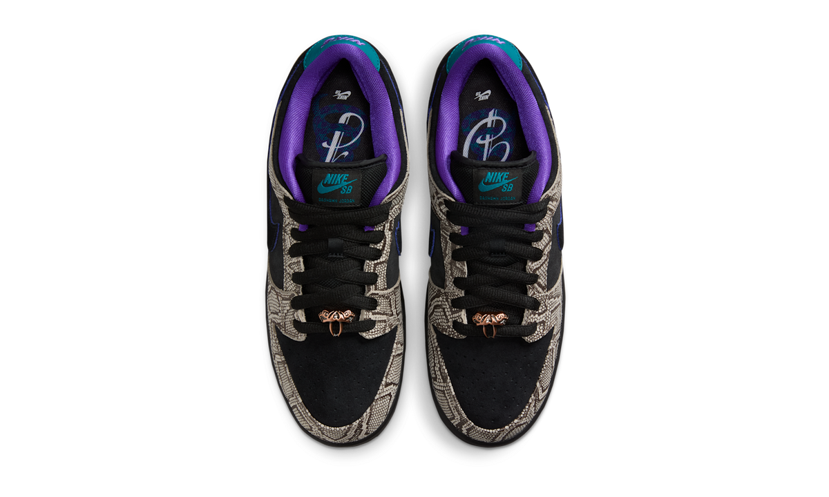 Nike SB Dunk Low Dashawn Air Jordan Copperhead (IB6208-200) – Draufsicht | Rarus