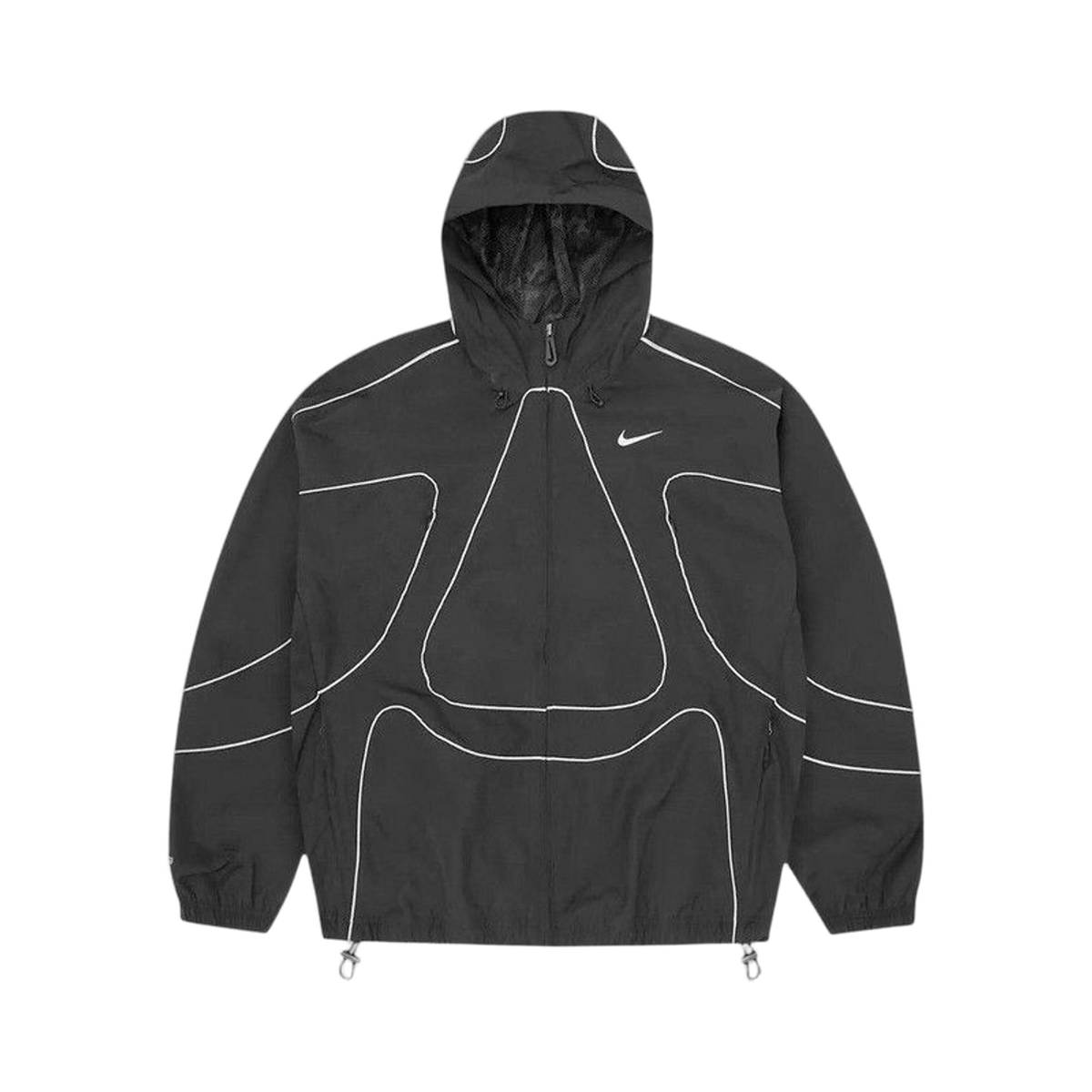 Nike x Corteiz NRG Onyx Track Jacket Black (FZ8132-010) – Vorderansicht | Rarus