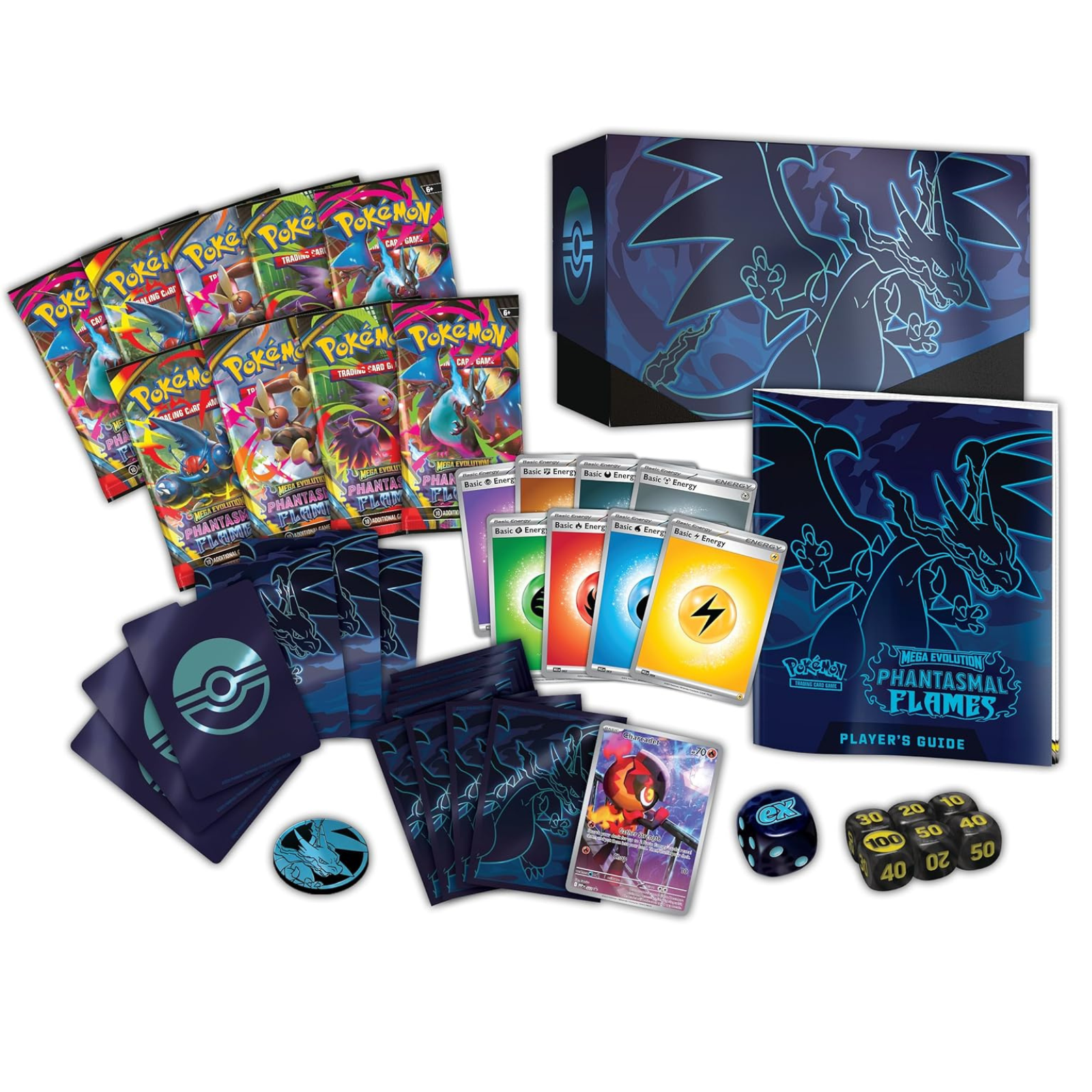 Pokémon Phantasmal Flames Elite Trainer Box (Englisch)