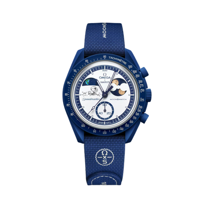 Swatch x Omega Moonswatch Mission To Earthphase Moonshine Gold (Jäger-Vollmond)