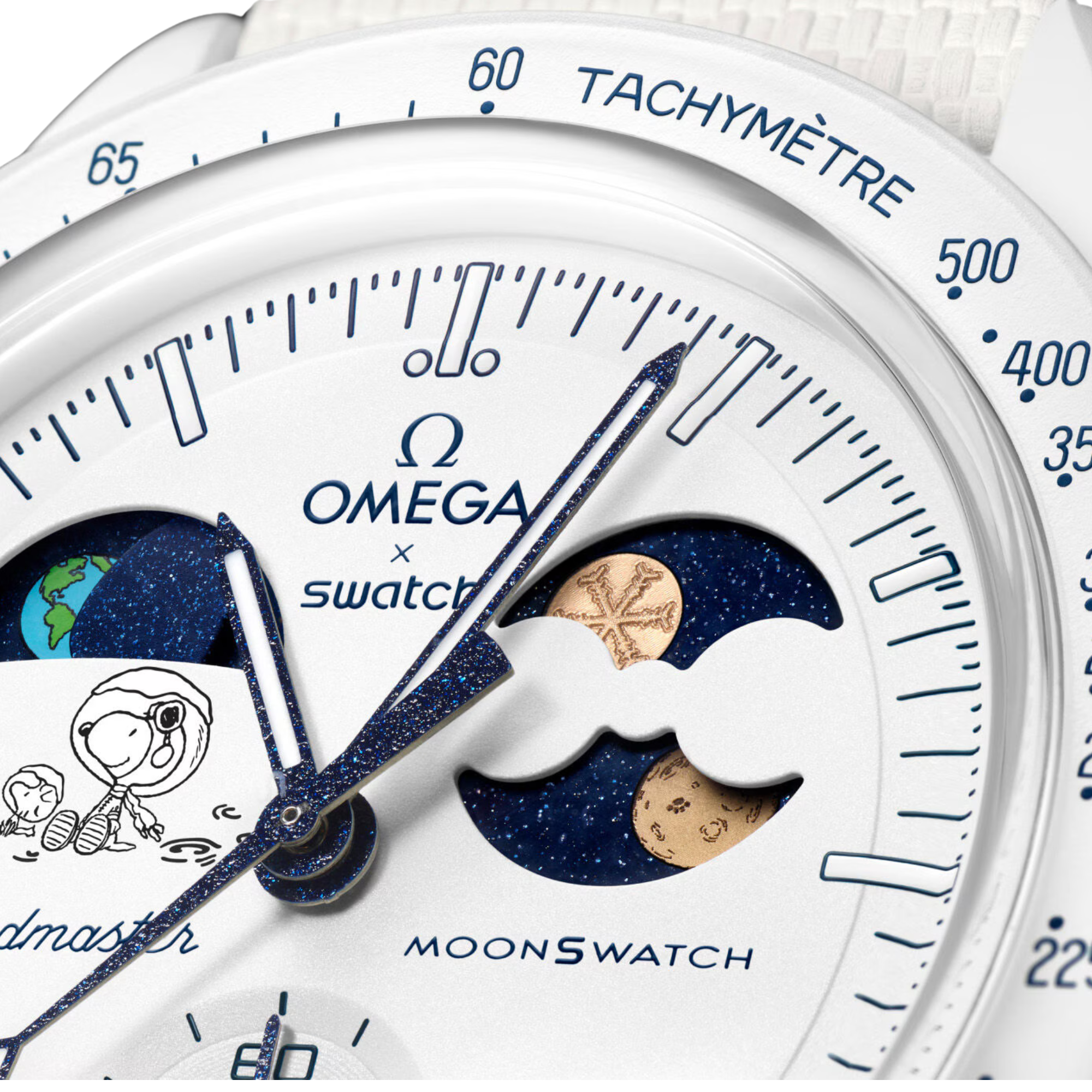Swatch x Omega Moonswatch Mission To Earthphase Moonshine Gold (Cold Moon)
