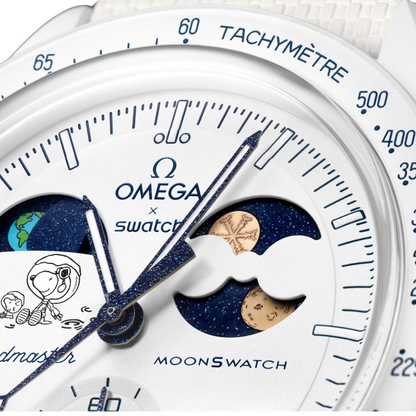 Swatch x Omega Moonswatch Mission To Earthphase Moonshine Gold (Cold Moon)