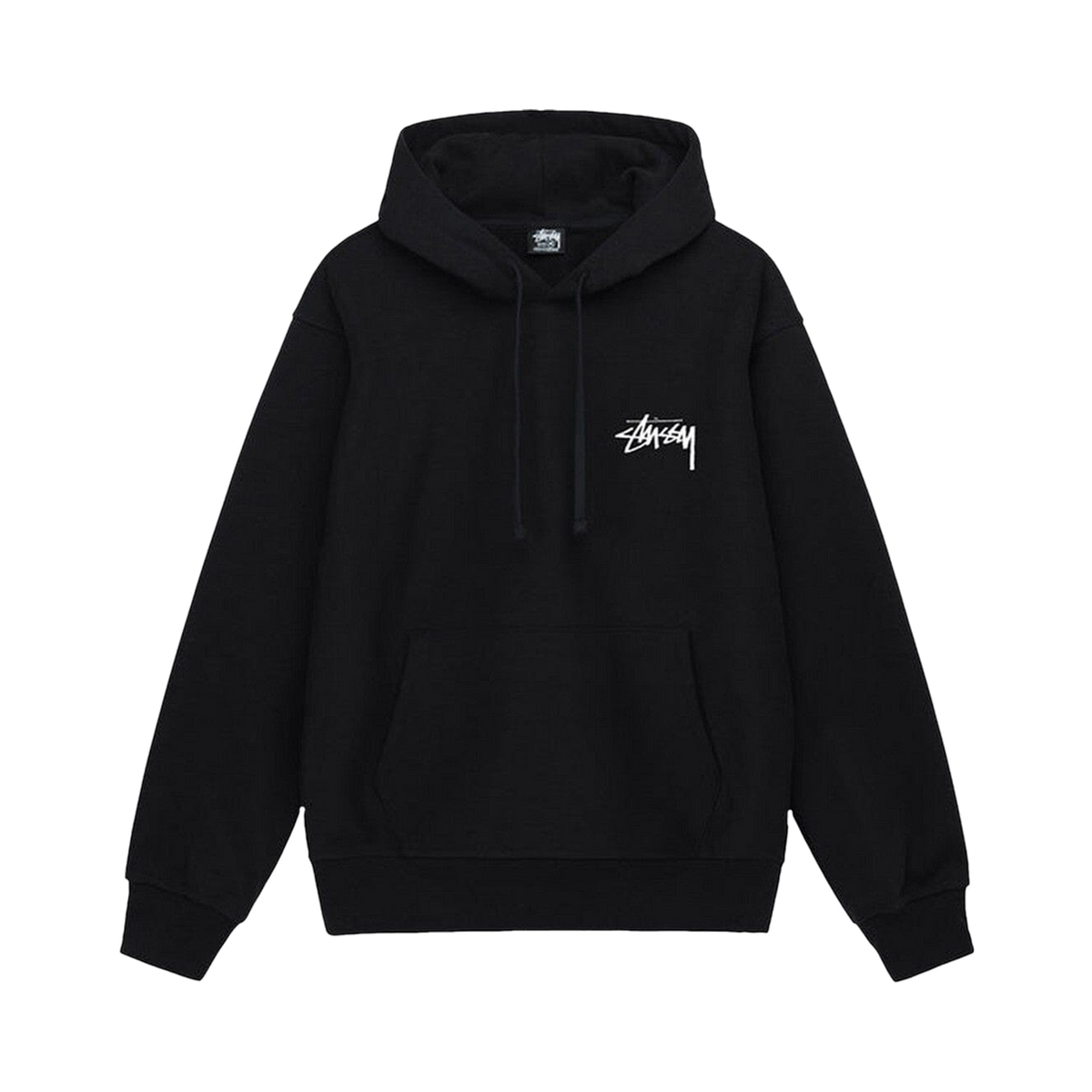 Stussy 8 Ball Fade Hoodie Black (1924846-BLAC) – Vorderansicht | Rarus