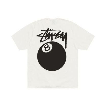 Stussy 8 Ball Tee Natural (1905022-NATU) – Rückansicht | Rarus