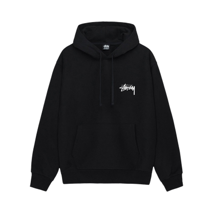 Stussy Cherries Hoodie Black (1925066-BLAC) – Vorderansicht | Rarus