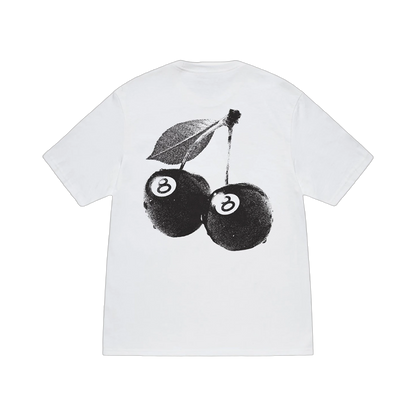 Stussy Cherries T-Shirt White (1905066-WHIT) – Rückansicht | Rarus