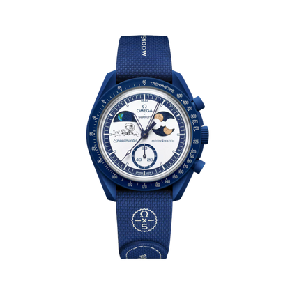 Swatch x Omega Moonswatch Mission To Earthphase Moonshine Gold