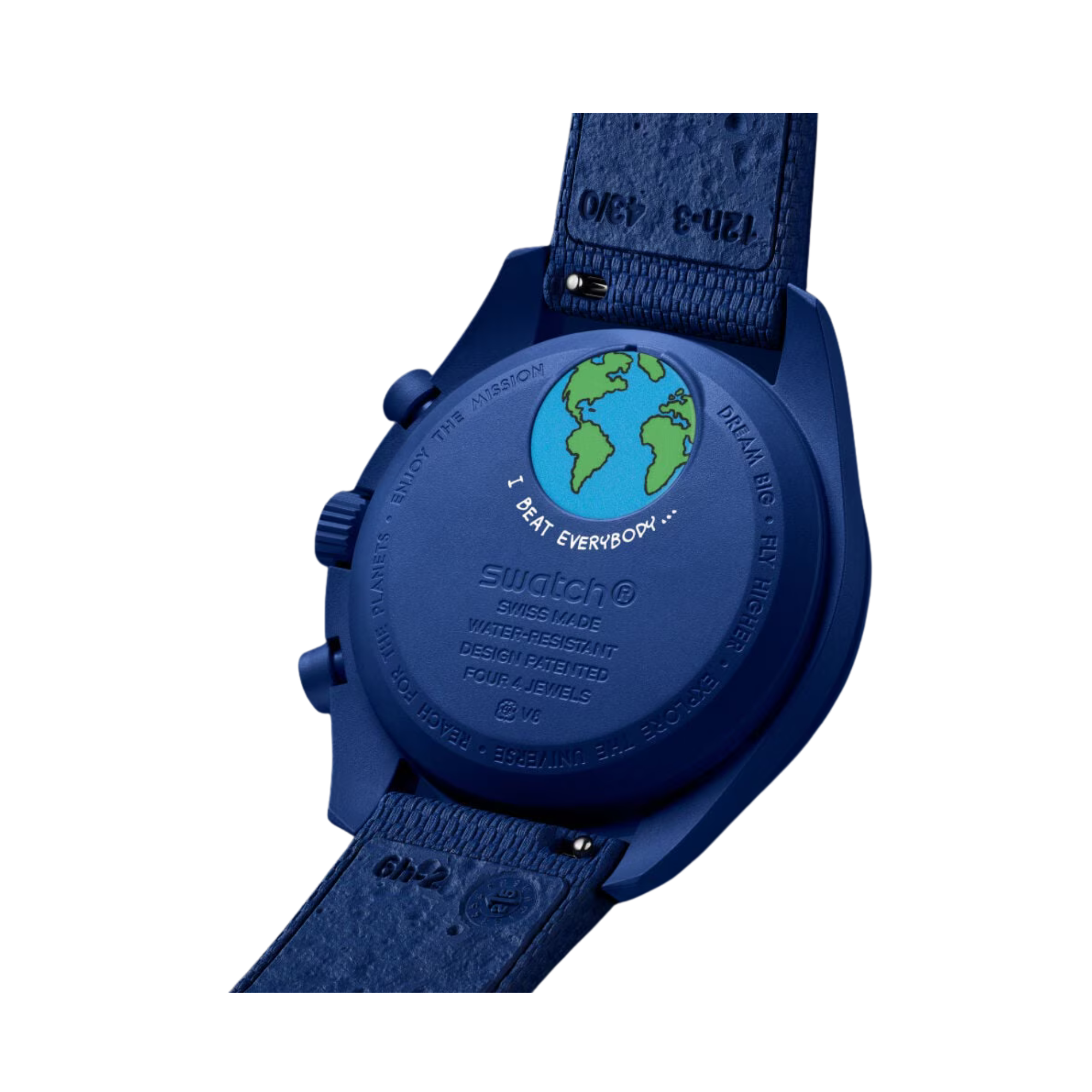 Swatch x Omega Moonswatch Mission To Earthphase Moonshine Gold