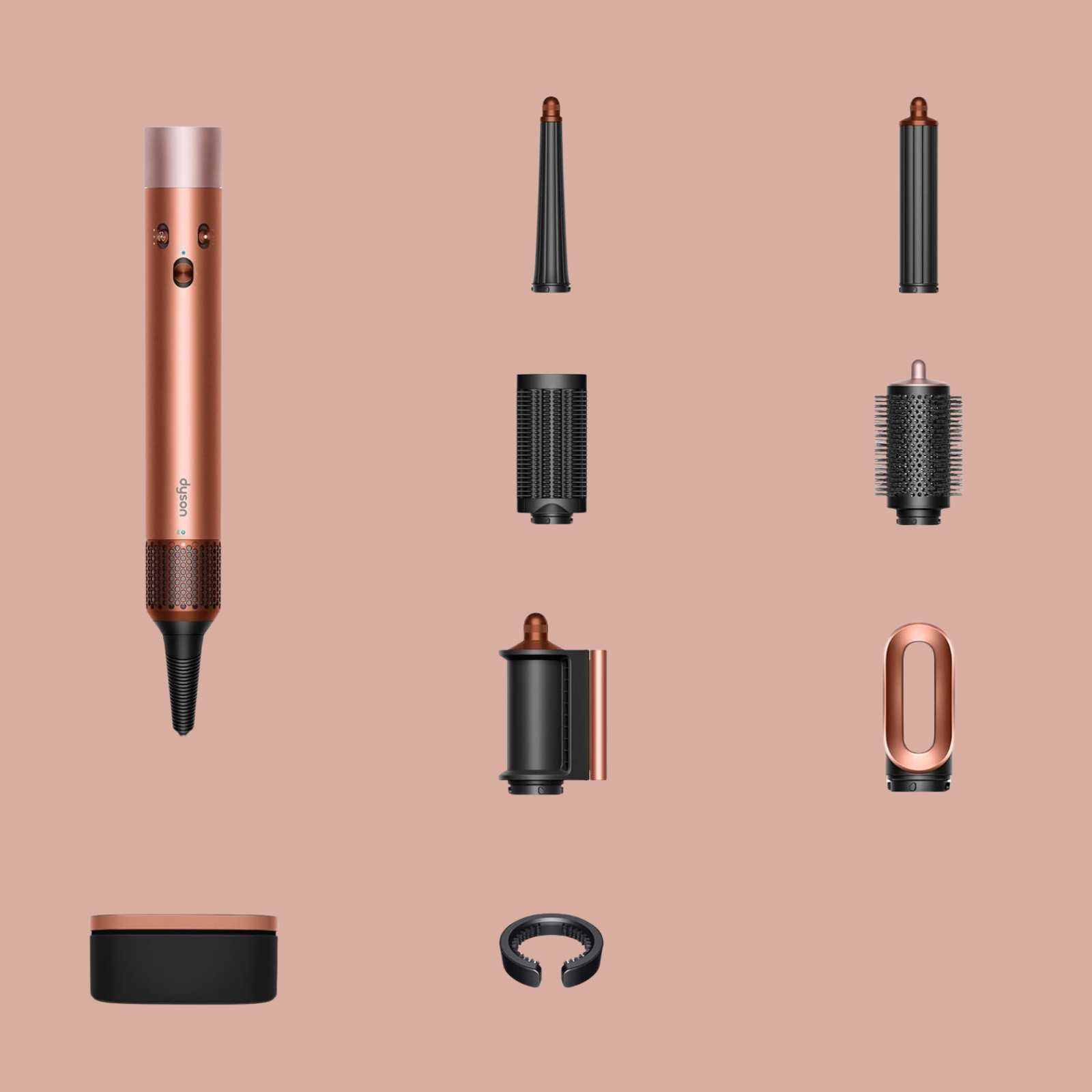 Dyson Airwrap i.d.™ Multi-Haarstyler und -trockner Straight+Wavy (Amber/Silk)