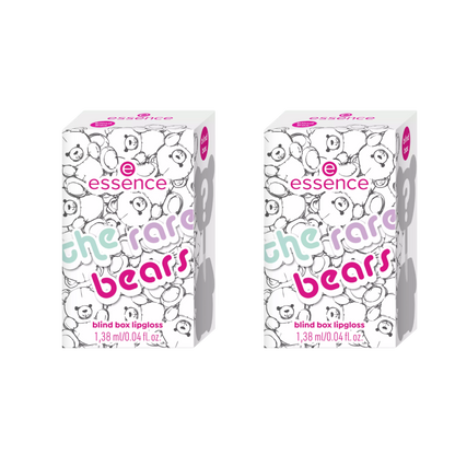 Essence The Rare Bears Lipgloss Blind Box, 1,38ml