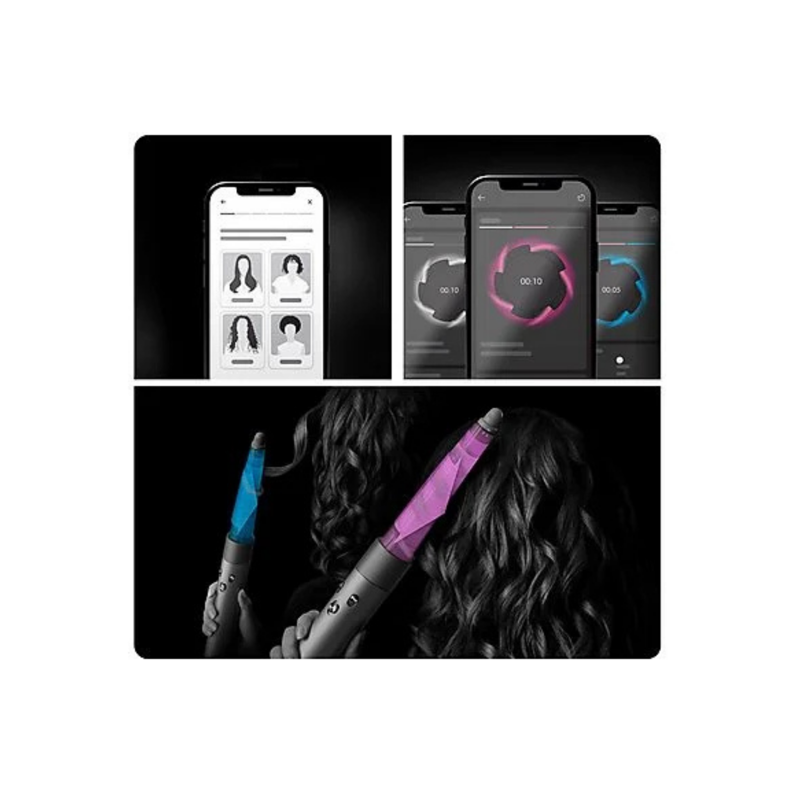 Dyson Airwrap i.d.™ Multi-Haarstyler und -trockner Straight+Wavy (Amber/Silk)