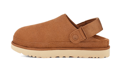 UGG Goldenstar Clog Chestnut (1138252-CHE) – Seitenansicht außen | Rarus
