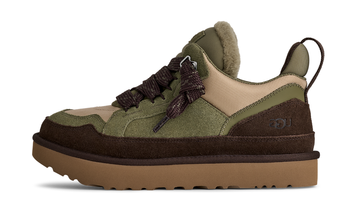 UGG Lowmel Burnt Olive Mustard Seed (1170750-BOMS) – Seitenansicht außen | Rarus
