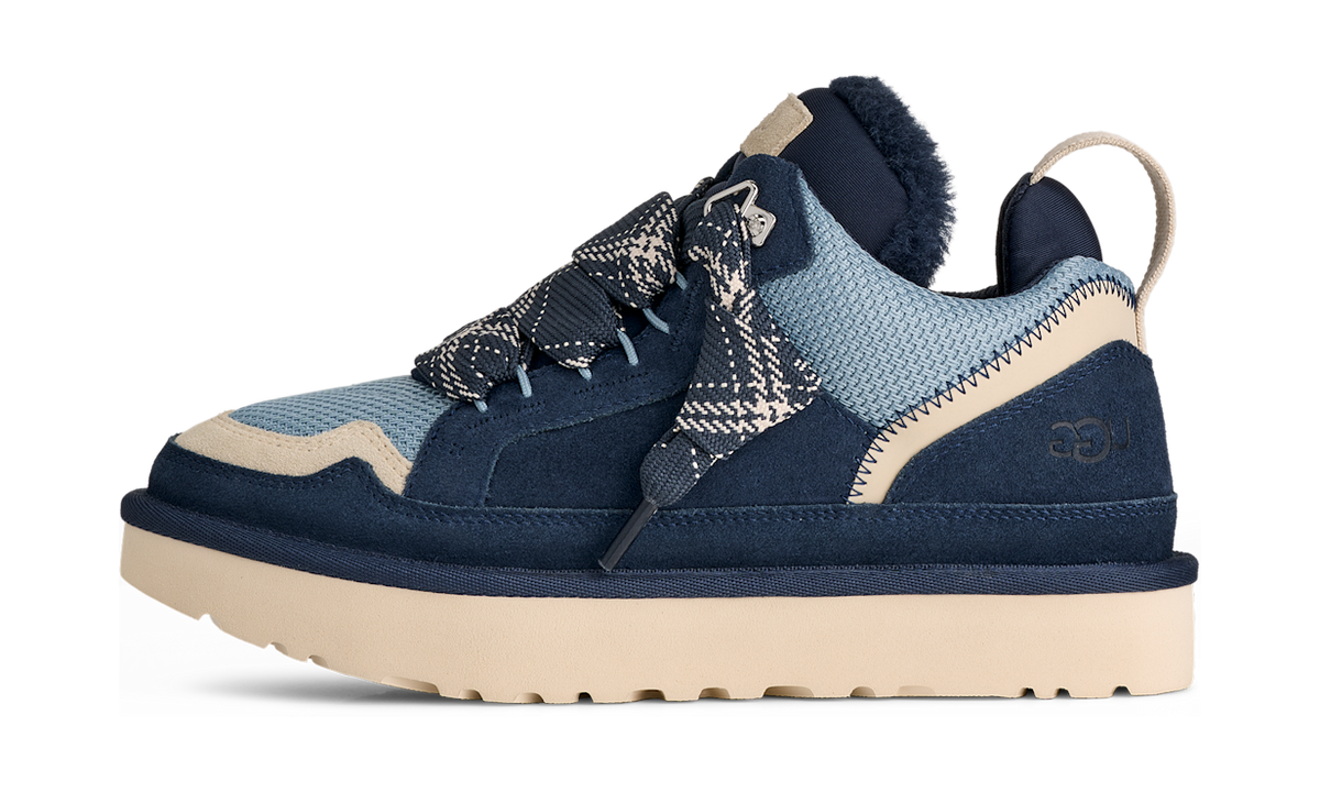 UGG Lowmel Dark Indigo Sea Salt (1144032-DGS) – Seitenansicht außen | Rarus