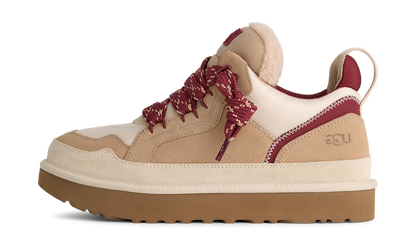 UGG Lowmel Driftwood Biking Red (1170750-DWD) – Seitenansicht außen | Rarus