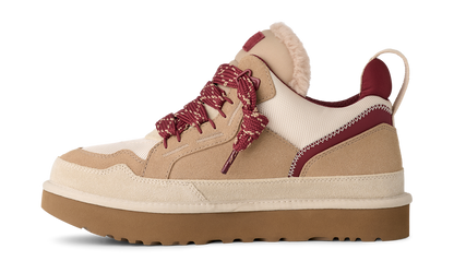 UGG Lowmel Driftwood Biking Red (1170750-DWD) – Seitenansicht innen | Rarus