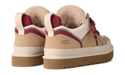 UGG Lowmel Driftwood Biking Red (1170750-DWD) – Rückansicht | Rarus
