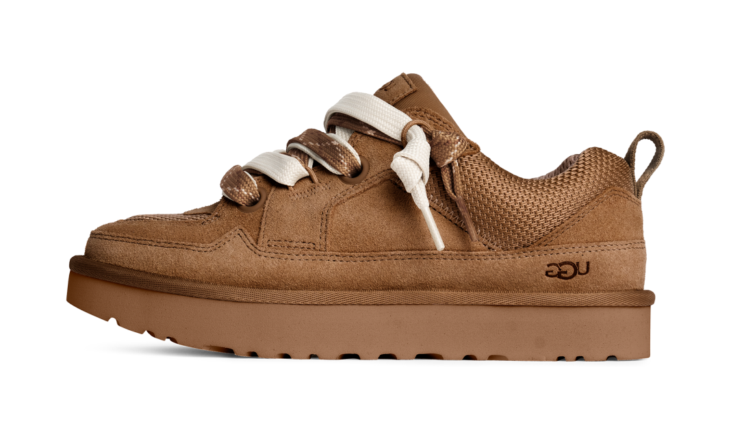 UGG Lowmel Lo Chestnut (1168890-CHE) – Seitenansicht außen | Rarus