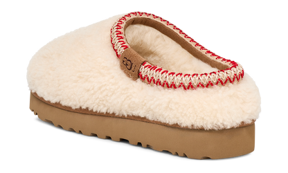 UGG Tasman Maxi Curly Slipper Natural (1158356-NAT) – Rückansicht | Rarus